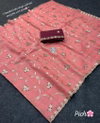 JK 288 Cotton Resham Work Designer Saree Wholesalers In Delhi